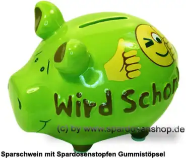 KCG Sparschwein Wird Schon! A